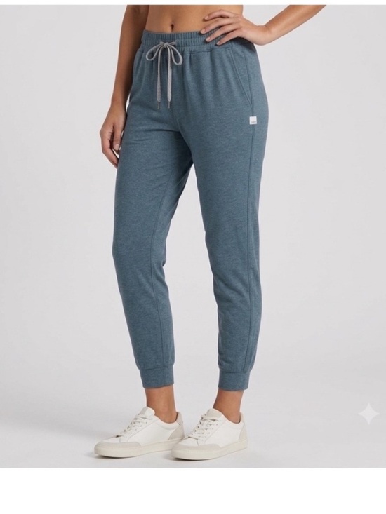 Vuori Pants - Vuori heather blue performance joggers Size Large